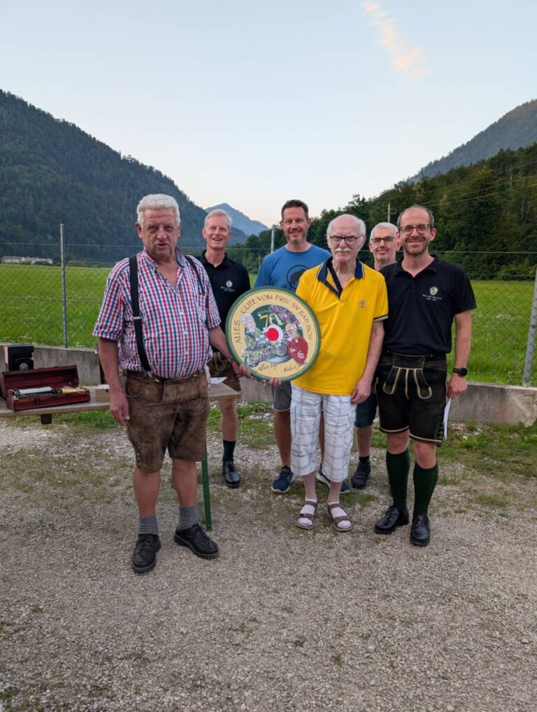 Kaiserschießen und Geburtstagsschießen Hubert Janko und Albert Luger